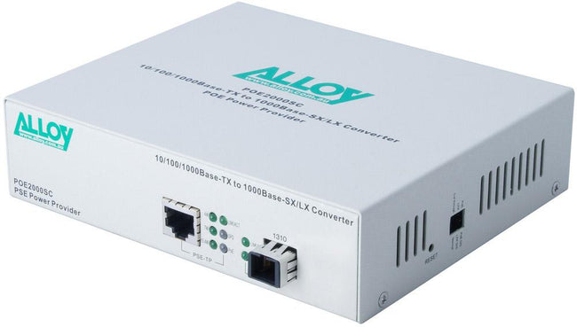 PoE PSE Gigabit Ethernet Media Converter