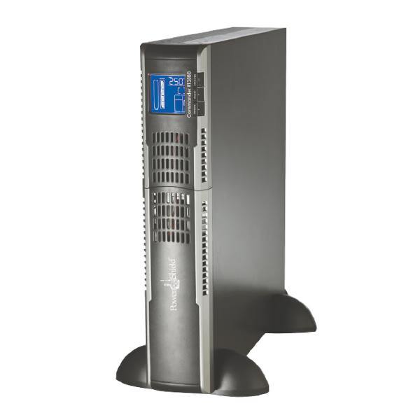 PowerShield Commander RT 2000VA / 1600W Line Interactive, Pure Sine Wave Rack / Tower UPS with AVR. Extendable &amp; hot swap batteries, IEC &amp; AUS Plugs - Connected Technologies