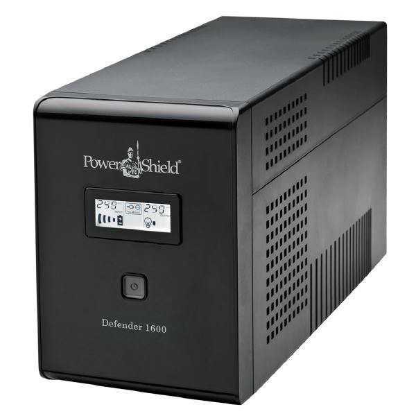 PowerShield Defender 1600VA / 960W Line Interactive UPS with AVR, Australian Outlets and user replaceable batteries. - Connected Technologies