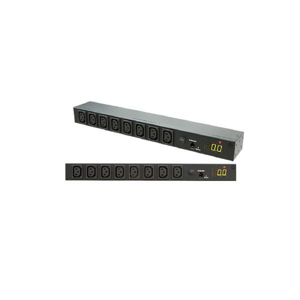 Powershield RPME-16A8 Network Metered PDU, 8 x 10A IEC outlets, 16A input - Connected Technologies