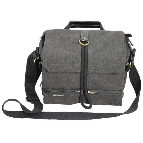 Promate 'xPlore-M'Contemporary DSLR Camera Bag/adjustable storage/water resistant cover- Medium - Connected Technologies