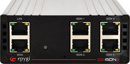 QXISDN4, 4 Port BRI ISDN Gateway - Connected Technologies