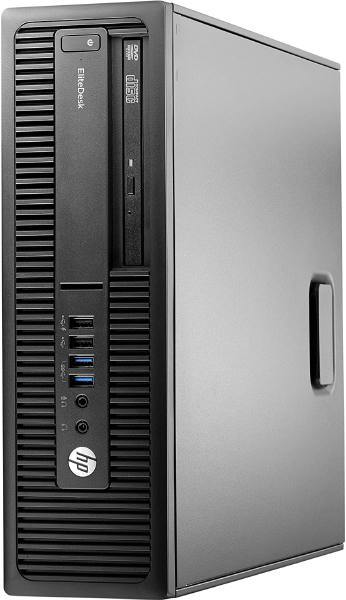 REFURB HP EliteDesk 800 G2 SFF Intel i5-6500 / 8GB / 240GB SSD + 500GB HDD / DVDRW / W10P / 12 Month MMT / No Keyboard and Mouse - Connected Technologies