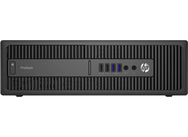 REFURB HP ProDesk 600 G2 SFF i5-6500 / 8GB / 240GB SSD + 500GB SATA HDD / DVDRW / W10P / 12 Month MMT / No Keyboard and Mouse - Connected Technologies