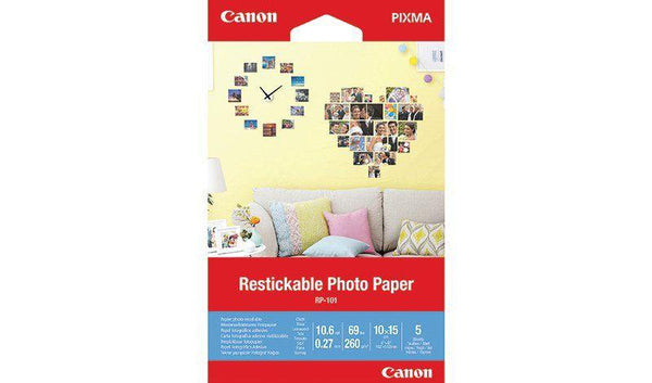 RP-101 RESTICKABLE PHOTO PAPER - Connected Technologies