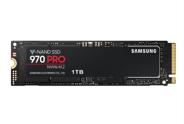 Samsung 970 PRO 1TB SSD, Samsung 64L 2-bit MLC V-NAND, M.2 (2280), NVMe, R/W(Max) 3,500MB/s/2,700MB/s, 500K/500K IOPS, 1,200TBW, 5 Years Warranty - Connected Technologies