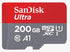 SanDisk 200GB Ultra microSD SDHC SDXC UHS-I Memory Card 100MB/s Full HD Class 10 Speed Google Play Store App for Android Smartphone Tablet - Connected Technologies