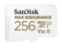 SanDisk Max Endurance 256GB microSDHC™ Card SQQVR 120,000 Hr
