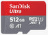 SanDisk 512GB Ultra microSD SDHC SDXC UHS-I Memory Card 120MB/s Full HD Class 10 Speed Google Play Store App for Android Smartphone Tablet - Connected Technologies