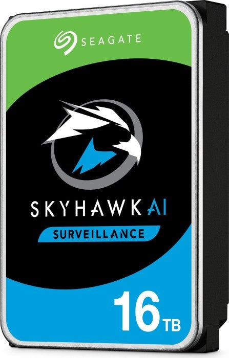 Seagate 16TB 3.5’ SkyHawk AI Surveillance SATA HDD 256MB 