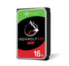 Seagate Iron Wolf PRO NAS  Internal 16TB HDD, SATA 6Gb/s, 1.2M hours MTBF, 5-year limited warranty.