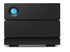 Seagate LaCie 8TB 2BIG Raid STHJ8000800 - Hard drive array - 2 bays- 2 x 4 TB HDD Enterprise - USB 3.1 Gen 2 Data Recovery Service(external) - Connected Technologies