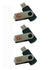 Shintaro 8GB Rotating Pocket Disk 3 Pack USB2.0 - Connected Technologies