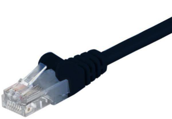 Shintaro Cat5e Patch Lead Black 0.5m (New Retail Pack) - Connected Technologies