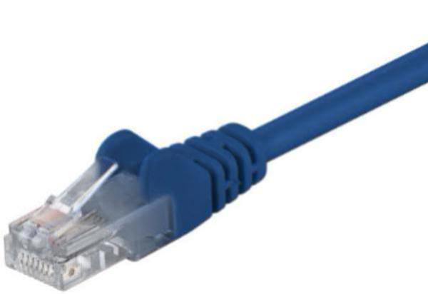 Shintaro Cat6A U/UTP Patch Lead Blue 0.5m - Connected Technologies