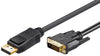 Shintaro DisplayPort (DP) to DVI-D V1.2 2m Cable