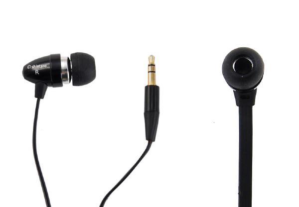 Shintaro Stereo Earphone Flat Cable (tangle free technology) - Connected Technologies