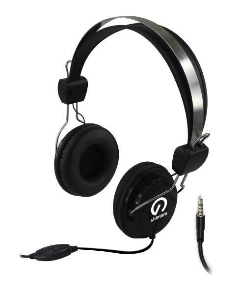 Shintaro Stereo Headset with Inline Microphone (Single Combo 3.5mm Jack) - Connected Technologies
