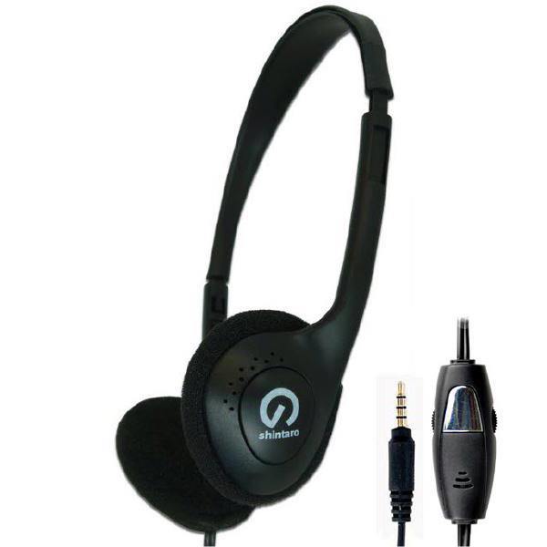 Shintaro Stereo Headset With Inline Microphone (Single Combo 3.5mm Jack) - Connected Technologies