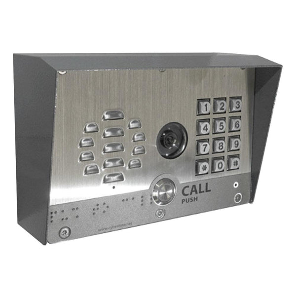 SIP-enabled h.264 Video Outdoor Intercom with Keypad - Connected Technologies
