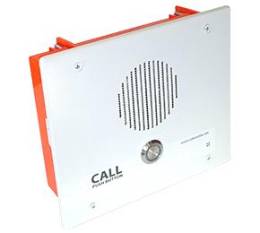 SIP Indoor Intercom -Flush Mount - Signal White - Connected Technologies