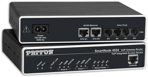SmartNode Dual FXS VoIP Gateway-Router - Connected Technologies