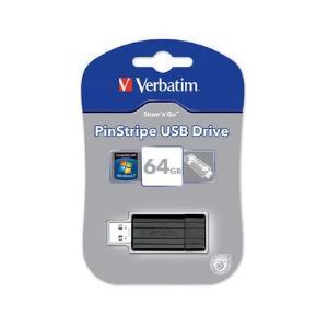 Store’n’Go Pinstripe USB Drive 64GB (bla