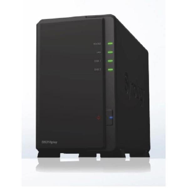 Synology DiskStation DS218PLAY 2-Bay 3.5&quot; 1xGbE NAS, Realtek RTD1296 quad-core 1.4GHz,1GB RAM, USB3.0 x 2 - Winner Australian PC Awards -Best Home NAS - Connected Technologies