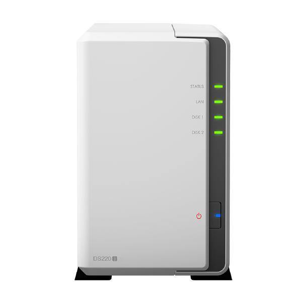 Synology DiskStation DS220J 2-Bay 3.5&quot; Diskless 1xGbE NAS (Tower) , Realtek RTD 1.4GHz, 512MB RAM DDR4, 2 x USB3.0, 2 Yr Warranty - Connected Technologies