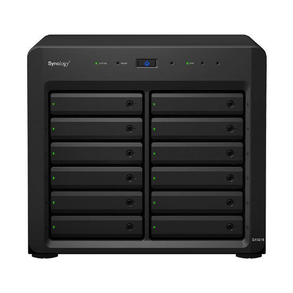 Synology Expansion Unit DX1215 12-Bay 3.5&quot; Diskless NAS for Scalable Models (SMB/ENT) - Connected Technologies