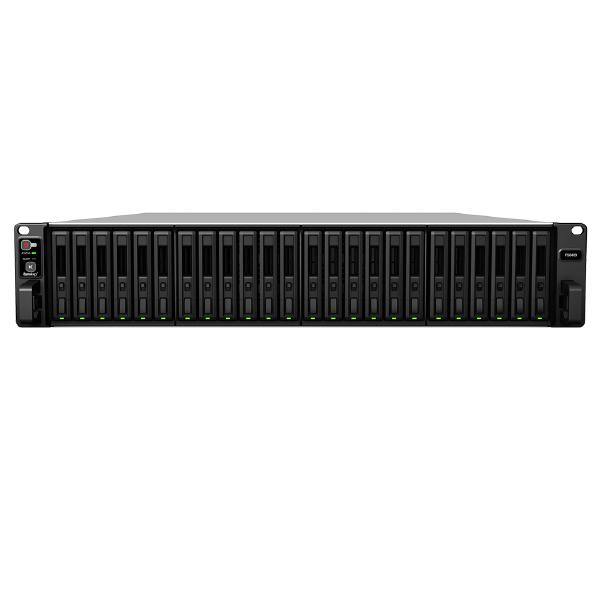 Synology FlashStation FS6400 - 2U Rackmount , 24 Bay x 2.5&quot; SAS SSD / HDD or SATA SSD, Scalable, 5 Year Warranty - Connected Technologies