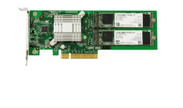 Synology M2D18 Adapter Card supporting M.2 SATA SSD / NVMe in selected Synology NAS Models - Check Compatbility - Connected Technologies