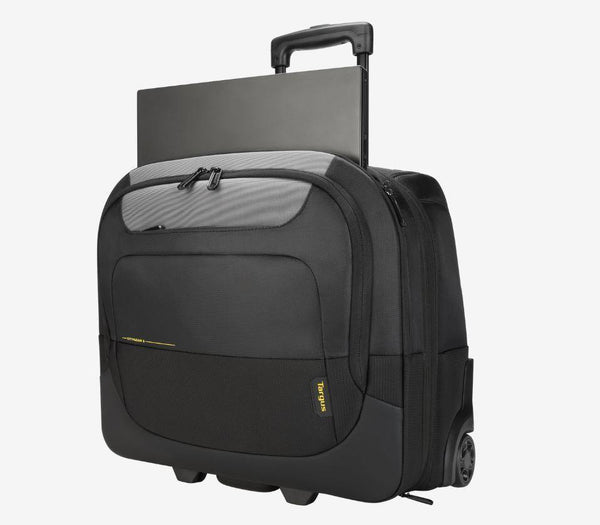 Targus 15-17.3' CityGear III Horizontal Roller Laptop Case/Notebook Bag/Suitcase for Travel - Black (LS) - Connected Technologies