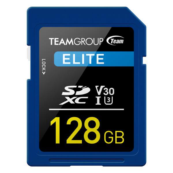 TEAMGROUP ELITE SDXC UHS-I U3 128GB High Speed Memory Card - Connected Technologies