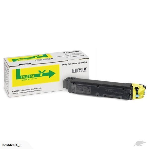 TK-5154Y YELLOW TONER FOR M6535CIDN/P6035CDN - 10K - Connected Technologies