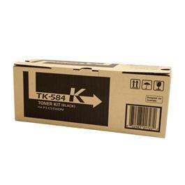 TK-584K BLACK TONER KIT YIELD 3.5K FOR FS-C5150DN - Connected Technologies