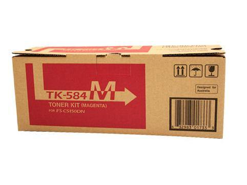 TK-584M MAGENTA TONER KIT YIELD 2.8K FOR FS-C5150DN - Connected Technologies