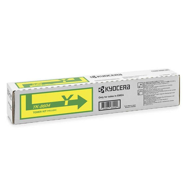 TONER KIT YELLOW FS-C8650DN YIELD 20000 PAGES - Connected Technologies
