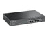 TP-LINK 8 PORT SMART DESKTOP AND RACKMOUNT SWITCH GbE(8), POE+(8), 5YR