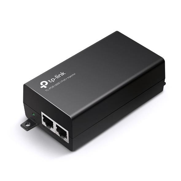 TP-Link TL-POE160S PoE+ Injector, 2 Gigabit Ports, 802.3, Integrated Power Supply, Wall Mountable, Plug & Play - Connected Technologies