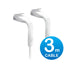 UniFi Patch Cable 3m White Both End Bendable to 90 Degree 