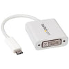 USB-C to DVI Adapter - White