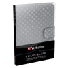 VERBATIM FOLIO CASE FOR KINDLE FIRE-SLATE SILVER