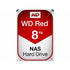 WD Red NAS Hard Drive, 8TB, SATA III 6 Gb/s,5400-RPM, 3.5in, 256MB Cache, 3 years - Connected Technologies