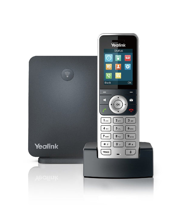 Wireless DECT Solution including W60B Base Station and 1 W53H Handset - Connected Technologies