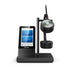 Yealink WH66 Dual UC DECT Wirelss Headset With Touch Screen, Busylight On Headset, Leather Ear Cushions - Connected Technologies